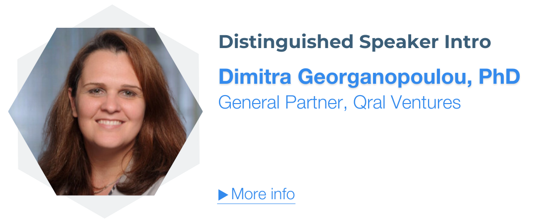 Dimitra Georganopoulou, PhD, General Partner, Qral Ventures