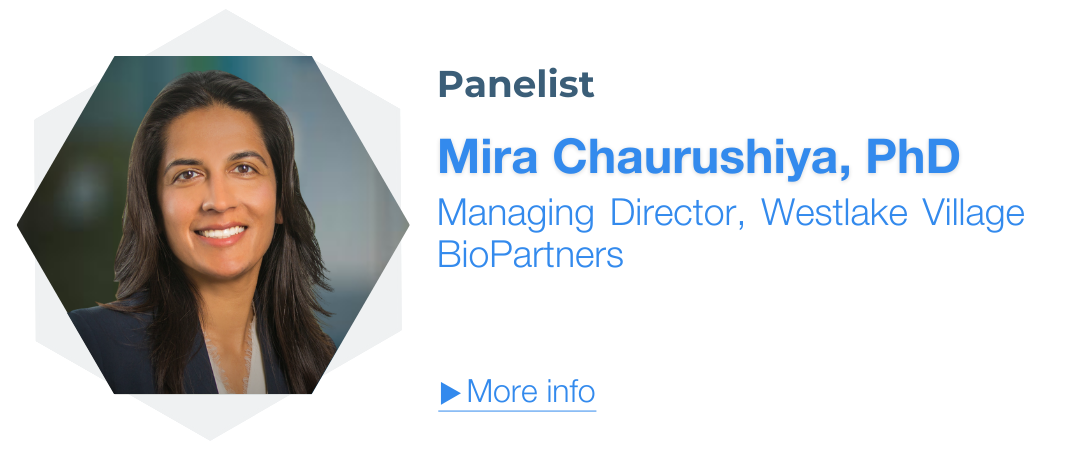 Mira Chaurushiya, MD, Managing Director, Westlake Village BioPartners